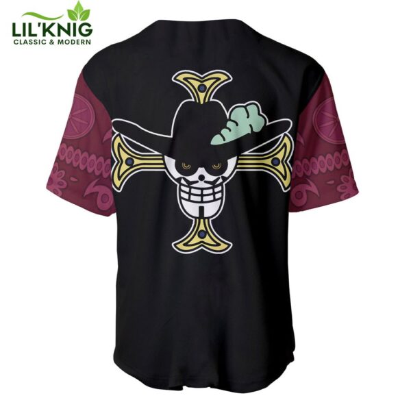 Dracule Mihawk Baseball Jersey One Piece Baseball Jersey Anime Baseball Jersey