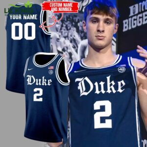 Duke 2024 Premium Jersey Custom Name And Number