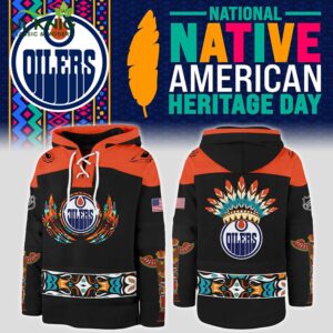 Edmonton Oilers 2024 Native American Heritage Month Premium Jersey