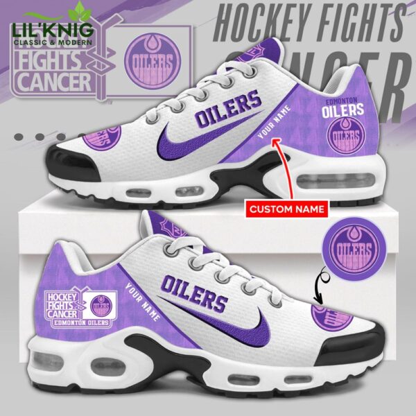 Edmonton Oilers “Hockey Fights Cancer” 2024 Sneaker