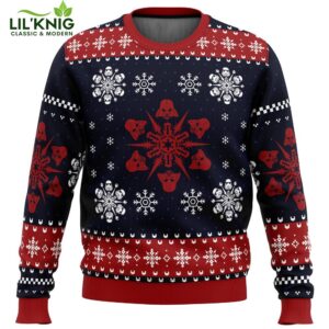 Emprire Snowflakes Vs Star Wars Ugly New Design Sweater 2024 Christmas