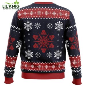 Emprire Snowflakes Vs Star Wars Ugly New Design Sweater 2024 Christmas