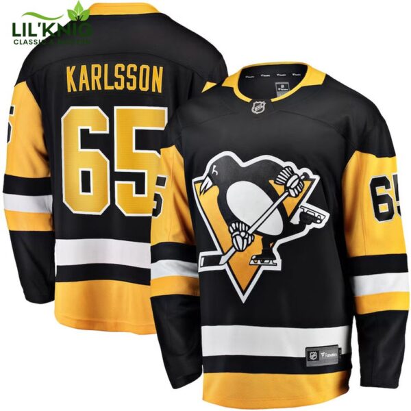 Erik Karlsson Pittsburgh Penguins NHL Fanatics Breakaway Home Jersey