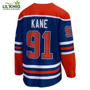 Evander Kane Edmonton Oilers NHL Fanatics Breakaway Royal Home Jersey