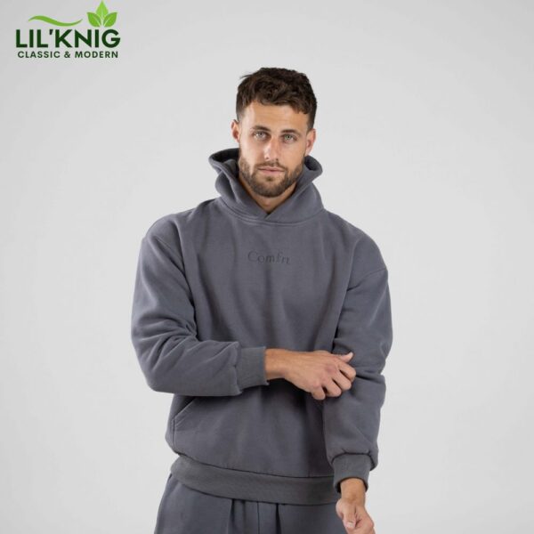 Fit Steel Grey Hoodie