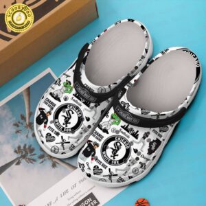 Footwearmerch Chicago White Sox Baseball team MLB Sport Crocs Clogs Crocband Shoes Comfortable For Men Women and Kids