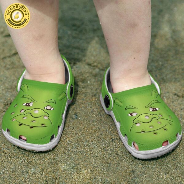 Footwearmerch Shrek Cartoon Crocs Crocband Clogs Shoes Comfortable For Men Women and Kids