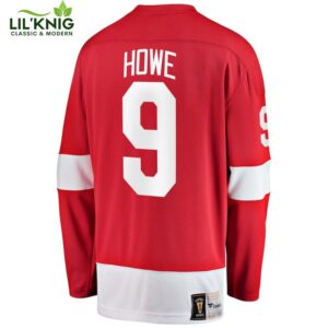 Gordie Howe Detroit Red Wings NHL Fanatics Breakaway Vintage Jersey