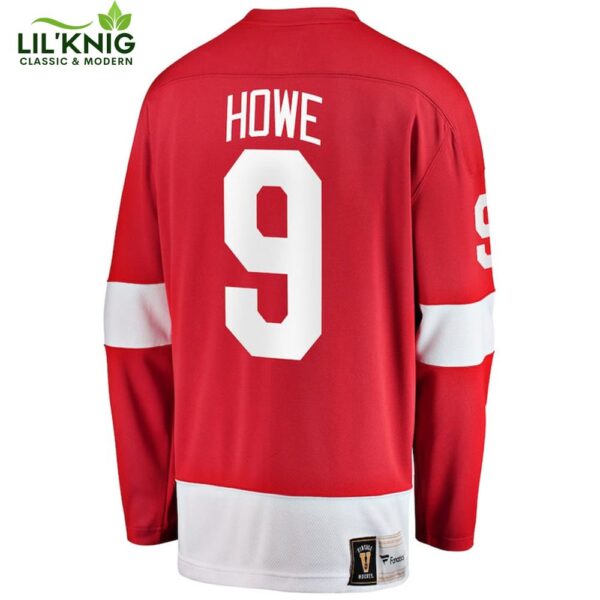 Gordie Howe Detroit Red Wings NHL Fanatics Breakaway Vintage Jersey