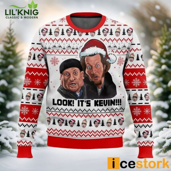 Harry Lyme Marv Merchants Look It’S Kevin Ugly Christmas Sweater