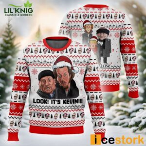 Harry Lyme Marv Merchants Look It’S Kevin Ugly Christmas Sweater