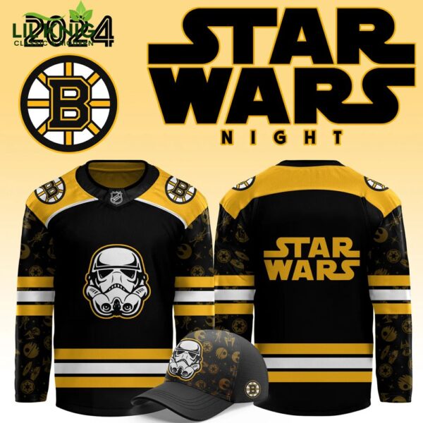 Hockey Boston Team x Star Wars Jersey – Customizable Fan Apparel