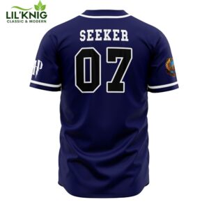 Hooktab 3D Printed Ravenclaw House Harry Potter Men’S Short Sleeve Anime Baseball Jersey