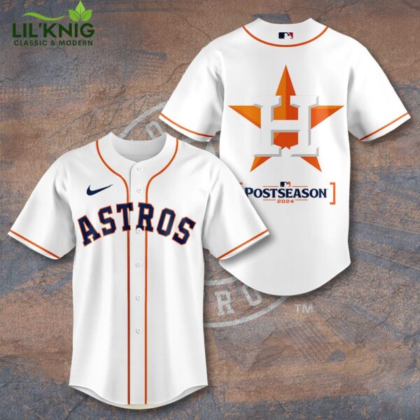 Houston Astros Baseball Jersey Postseason 2024