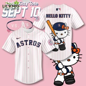 Houston Astros X Hello Kitty New Edition Baseball Jersey