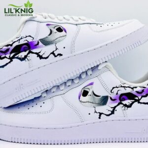 Jack Skellington AF1 Nike Sneaker Shoes – Unique Christmas Design