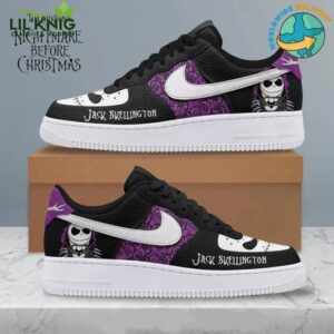 Jack Skellington The Nightmare Before Christmas AF1 Nike Sneaker Shoes – Holiday Collection