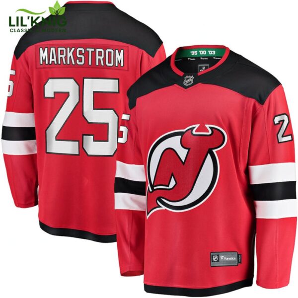 Jacob Markstrom New Jersey Devils Nhl Fanatics Breakaway Home Jersey