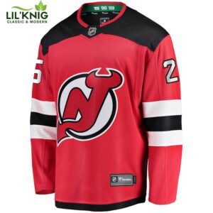 Jacob Markstrom New Jersey Devils Nhl Fanatics Breakaway Home Jersey