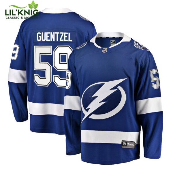 Jake Guentzel Tampa Bay Lightning Nhl Fanatics Breakaway Home Jersey