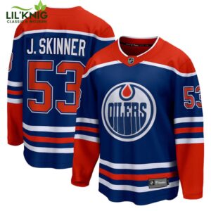 Jeff Skinner Edmonton Oilers Nhl Fanatics Breakaway Royal Home Jersey