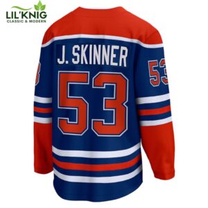 Jeff Skinner Edmonton Oilers Nhl Fanatics Breakaway Royal Home Jersey