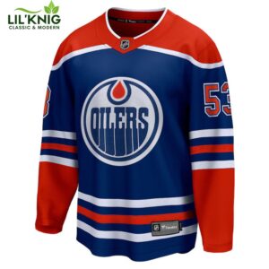 Jeff Skinner Edmonton Oilers Nhl Fanatics Breakaway Royal Home Jersey