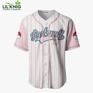 Jigglypuff Anime Pokemon Otaku Cosplay Shirt Anime Baseball Jersey