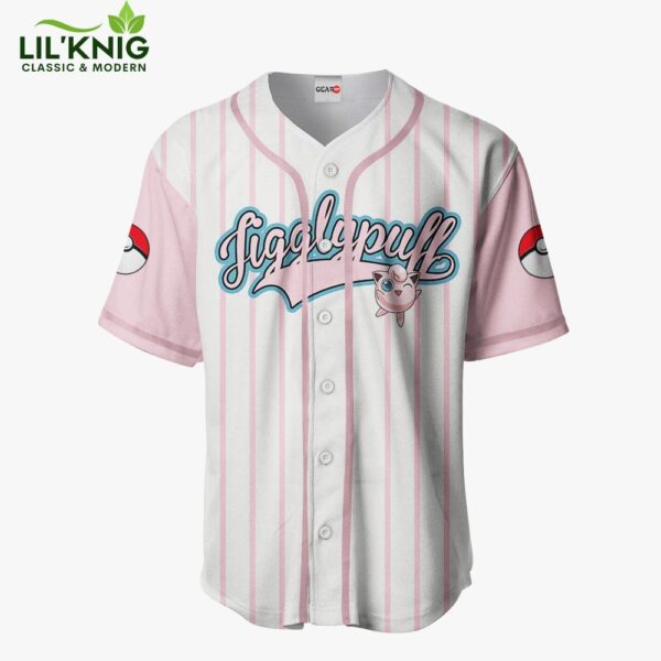 Jigglypuff Anime Pokemon Otaku Cosplay Shirt Anime Baseball Jersey