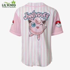 Jigglypuff Anime Pokemon Otaku Cosplay Shirt Anime Baseball Jersey