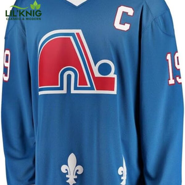 Joe Sakic Quebec Nordiques NHL Fanatics Breakaway Vintage Jersey