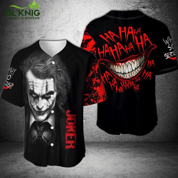 Joker Horror Haha Limited Edition Baseball Jersey