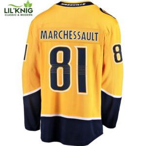 Jonathan Marchessault Nashville Predators Nhl Fanatics Breakaway Home Jersey