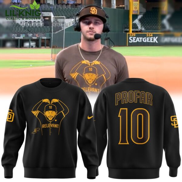 Jurickson Profar Relevant Limited Edition 2024 Black Sweatshirt