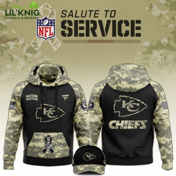 Kansas City Chiefs 2024 Salute to Service Limited Edition Hoodie – NFL Military Tribute