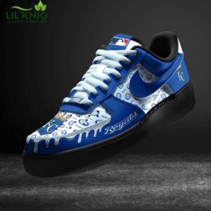 Kansas City Royals New Design Limited Edition Af1 Nike Sneaker Shoes