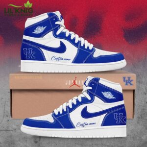 Kentucky Men’S Basketball 2024 Limited Edition Custom Name Air Jordan 1 Shoes