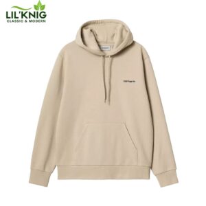 Key Comfort Basics Hoodie  Ivory White