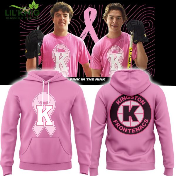 Kingston Frontenacs x Pink in the Rink Night 2024 Hoodie