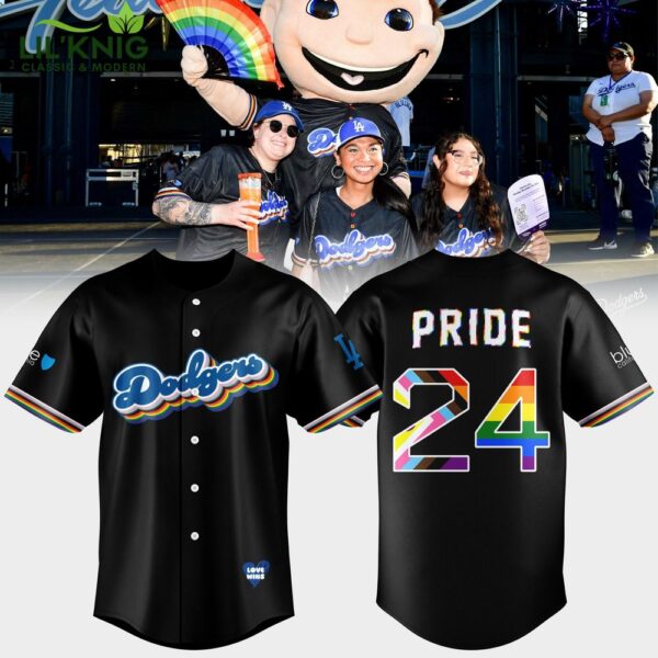 Limited Edition 2024 “Pride Night” Los Angeles Dodgers Jersey