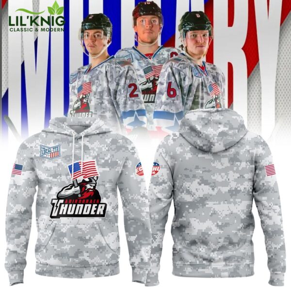 Limited Edition Adirondack Thunder x Military Hoodie 2024