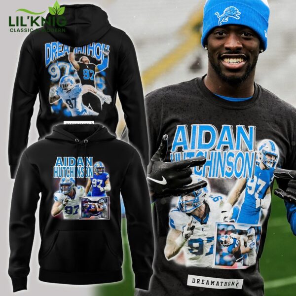 Limited Edition Aidan Hutchinson Detroit Lions Hoodie