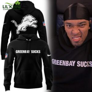 Limited Edition Amon-Ra St. Brown “Green Bay Sucks” Hoodie – NFL Fan Gear