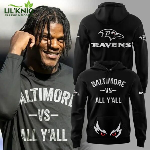 Limited Edition Baltimore vs All Y’all Hoodie