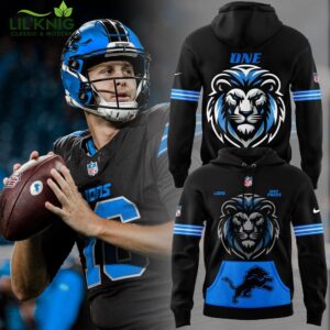 Limited Edition Detroit Lions ONE PRIDE New Version 2024 Black Hoodie – Team Spirit Apparel