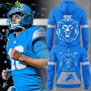 Limited Edition Detroit Lions ONE PRIDE New Version 2024 Blue Hoodie – Fan Favorite