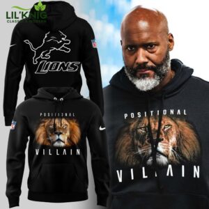 Limited Edition Detroit Lions Villain 2024 x Brad Holmes Hoodie