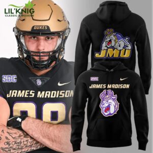 Limited Edition JMU Football Uniform Black Out Hoodie Set