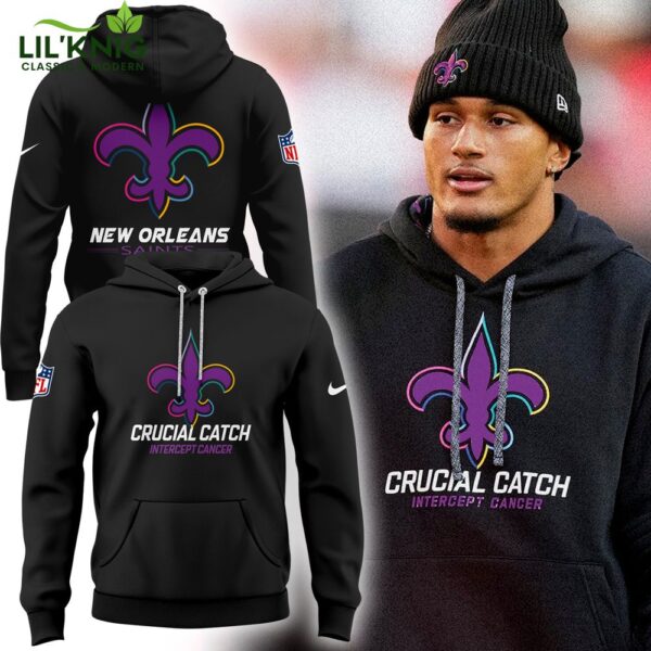 Limited Edition New Orleans Saints Crucial Catch 2024 Hoodie – Personalized Gear