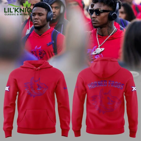 Limited Edition TCU Uniform “Fear the Frog” Red Hoodie